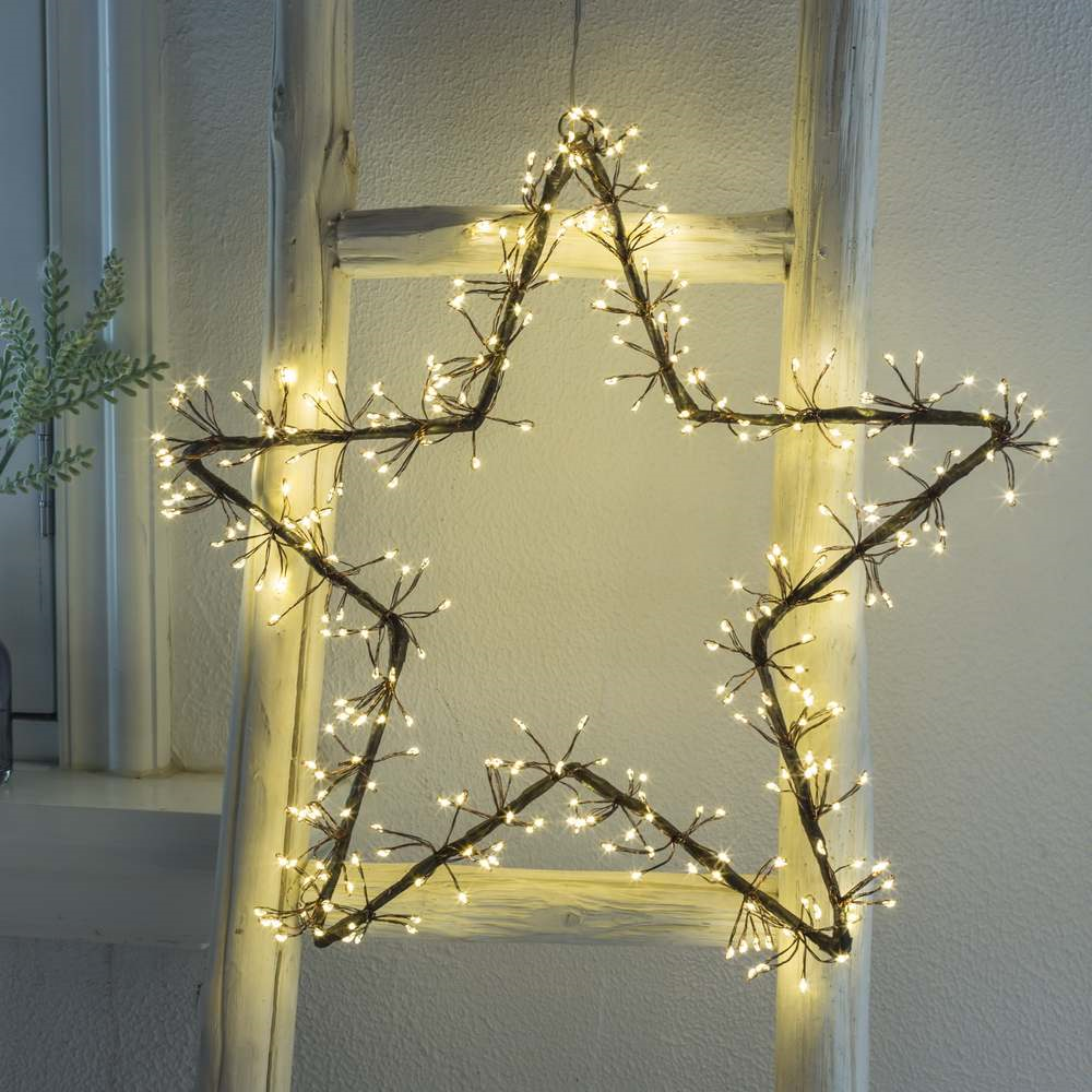 LED Star Light - 30cm Star Light with Firework Effect